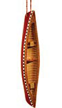 Canoe Ornament