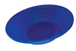 Blue Plastic Gold Pan