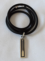 Canoe paddle pendant