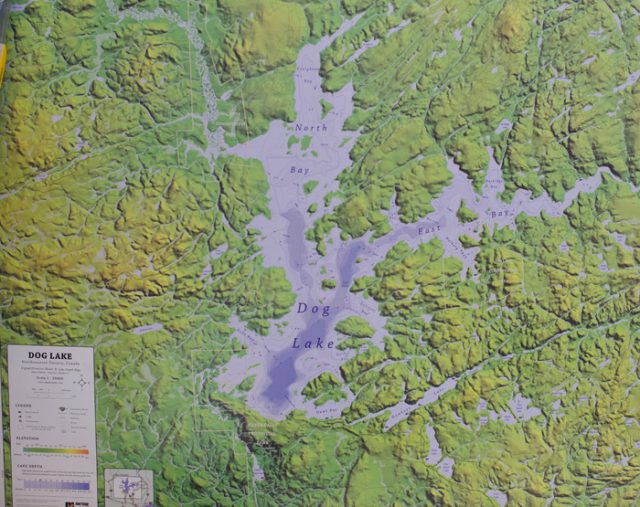 dog lake map
