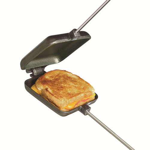 Single Pie Iron Cast Iron
